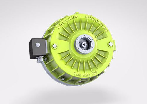 Frein à disque - TWIN SAFE  - DELLNER BUBENZER Germany GmbH - à ressort / de sécurité / double
