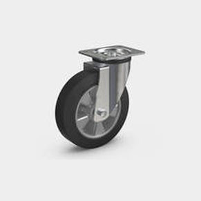 Roue à bandage - 80 HE   - RÄDER-VOGEL RÄDER- UND ROLLENFABRIK GMBH & CO. KG - en caoutchouc / de roulement / élastique