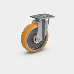 Roue à bandage - PEVOPUR® 178 PUR - RÄDER-VOGEL RÄDER- UND ROLLENFABRIK GMBH & CO. KG - en acier / à billes / de roulement