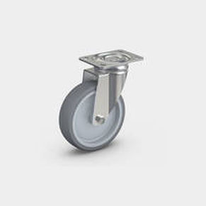 Roulette pivotante - RÄDER-VOGEL RÄDER- UND ROLLENFABRIK GMBH & CO. KG - à platine / à roulement à billes / en acier