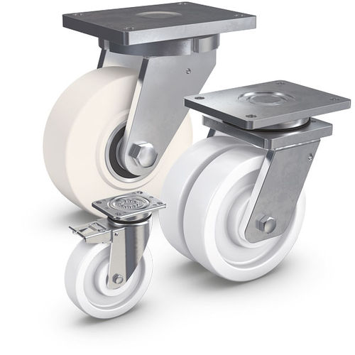 Roue à bandage - PEVOLON® - RÄDER-VOGEL RÄDER- UND ROLLENFABRIK GMBH & CO. KG - en acier