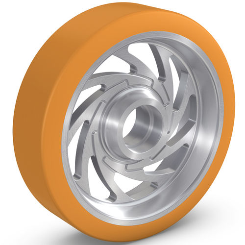 Roue à bandage - PEVOPUR® - RÄDER-VOGEL RÄDER- UND ROLLENFABRIK GMBH & CO. KG - en polyuréthane / pour charges moyennes