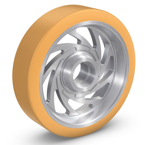 Roue à bandage -  VULKOLLAN® 95 - RÄDER-VOGEL RÄDER- UND ROLLENFABRIK GMBH & CO. KG - en polyuréthane / pour fortes charges / élastique