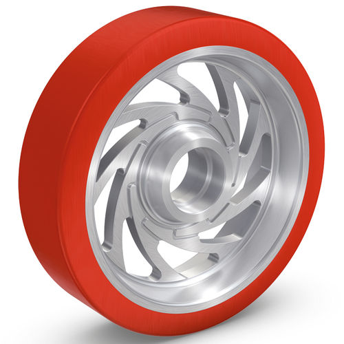 Roue à bandage - PEVODYN® Soft - RÄDER-VOGEL RÄDER- UND ROLLENFABRIK GMBH & CO. KG - en polyuréthane / pour charges moyennes / à faible bruit