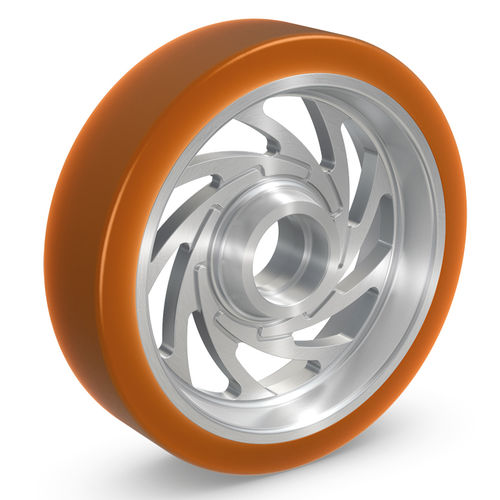 Roue à bandage - PEVOSOFT® - RÄDER-VOGEL RÄDER- UND ROLLENFABRIK GMBH & CO. KG - en polyuréthane / à faible bruit / élastique