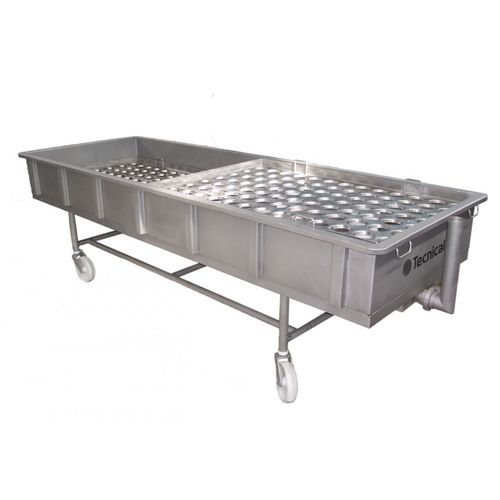 Moule alimentaire pour fromage - tecnical - en acier inoxydable / horizontal / multi-empreintes