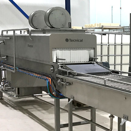 Tunnel de lavage pour fromage - TAA  - tecnical