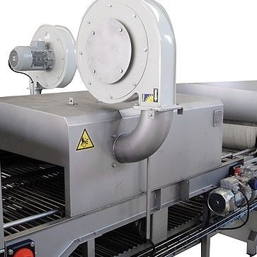 Rinceuse / machine de soufflage en bouteille - tecnical - pour fromage / de bandes transporteuses / par air