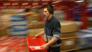 Système de préparation de commande pick-by-voice - KNAPP