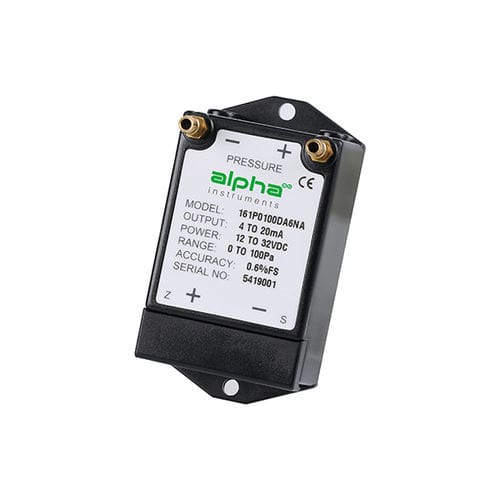 Transducteur de pression différentielle - 161  - Alpha Instruments Company - 4-20 mA / 5 Vcc / montage en surface