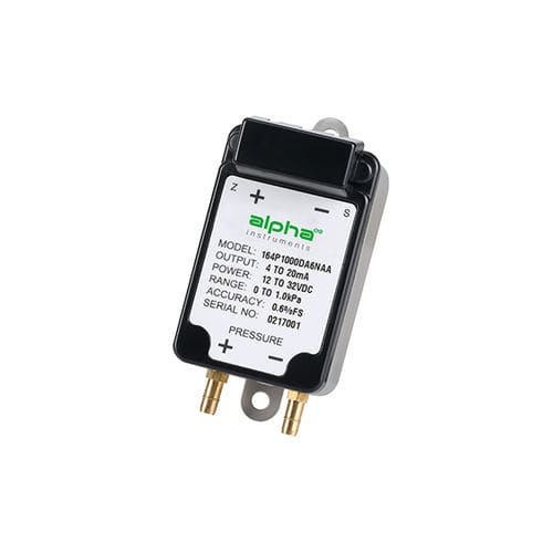 Transducteur de pression différentielle - 164  - Alpha Instruments Company - 4-20 mA / bornier / 5 Vcc