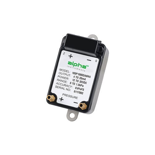 Transducteur de pression différentielle - 165 - Alpha Instruments Company - capacitif / 4-20 mA / 5 Vcc