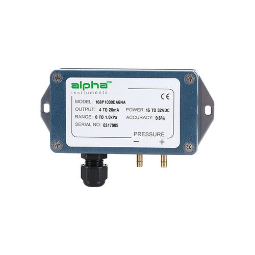 Transducteur de pression différentielle - 168  - Alpha Instruments Company - 4-20 mA / 2 fils / montage en surface