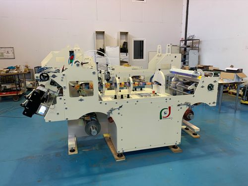 Machine de soudure de manchons rétractables en OPS - TBL - FADA ITALIA SRL - en PET / en PVC / application de colle thermofusible