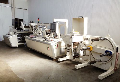 Machine de soudure de manchons rétractables en OPS - TBR3 SUPERIOR PLUS - FADA ITALIA SRL - en PET / en PVC / application de colle thermofusible
