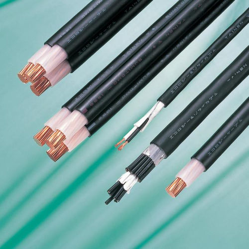 Câble électrique industriel - Sumitomo Electric Ltd - d'alimentation / résistant aux intempéries / plat