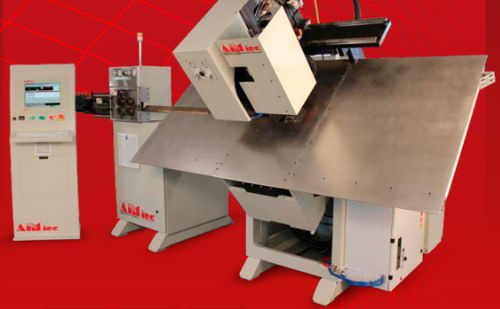 Cintreuse électrohydraulique - AFM-2Dx-T - aim inc - électrique / de barres / de fils métalliques