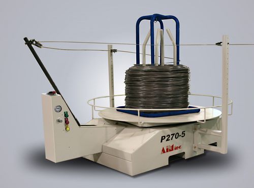 Dérouleur de fils métalliques - Payoff - aim inc - de bobine / entièrement automatique / sans entretien