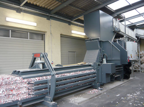 Presse à balles pour carton - VK 6015  - HSM GmbH + Co. KG - pour papier / pour plastique / pour déchets