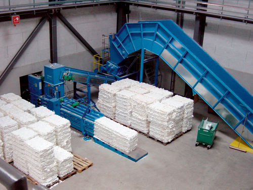 Presse à balles pour carton - VK 3008 - HSM GmbH + Co. KG - pour papier / pour plastique / horizontale