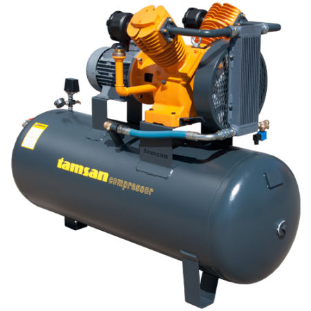 Compresseur à piston - TAMKO 1500 Y - tamsan compressor - d'air / à moteur électrique / stationnaire