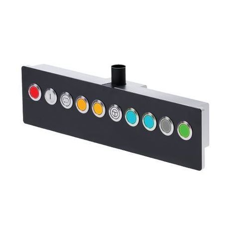 Boîte à boutons à 10 boutons - PBOX LUMIA - ESA elettronica - IP65 / compacte / en aluminium