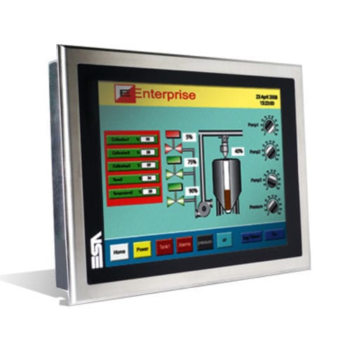 Dalle tactile résistive - XM7 series - ESA elettronica - 19" / 7" / 15"