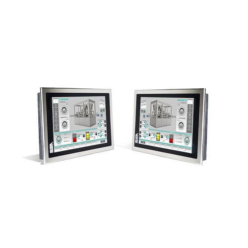 Panel PC à écran tactile - XS7 INOX - ESA elettronica - à écran tactile résistif / TFT LCD / rétroéclairage à LED