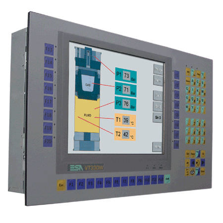 Terminal opérateur avec clavier - VT330 - ESA elettronica - encastrable / 640 x 480 / ARM Cortex