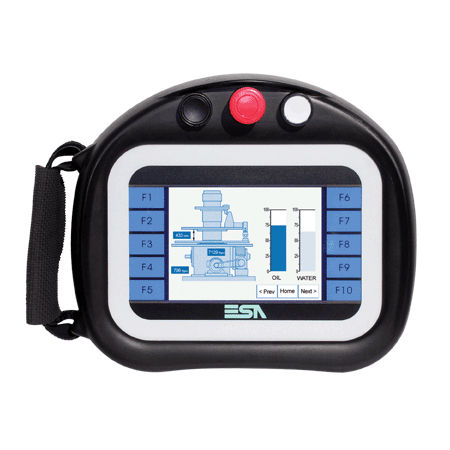 Terminal HMI à écran tactile - VT505H - ESA elettronica - encastrable / portatif / 320 x 240
