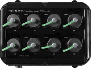 Commutateur Ethernet non administrable - NS series - ICP-DAS - 8 ports / 5 ports / 16 ports