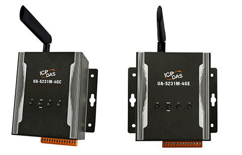 Serveur de communication - UA series - ICP-DAS - de base de données ODBC / sur rail DIN / industriel