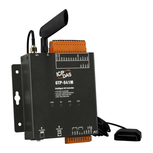 Contrôleur M2M RS422/RS485 - GTP-500M, GTP-230, GTP-541M - ICP-DAS - Modbus / sur rail-DIN