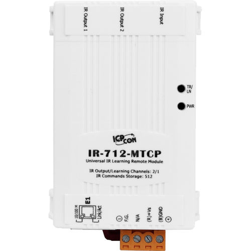 Télécommande infrarouge - IR-712-MTCP - ICP-DAS - à boutons configurables / industrielle / on/off