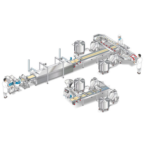 Ligne de production pour plats cuisinés de cannelloni - Storci s.p.a. - de lasagne