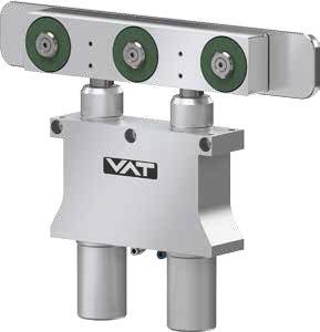 Vanne pneumatique - 075 series - VAT Vakuumventile AG - d'isolement / pour l'industrie des semi-conducteurs / en aluminium