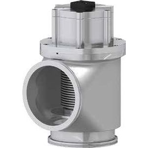 Vanne en angle droit - 264 series - VAT Vakuumventile AG - à clapet / avec volant / pneumatique