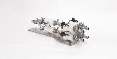 Vanne d'aiguillage pour transport pneumatique - VOLKMANN - multivoies