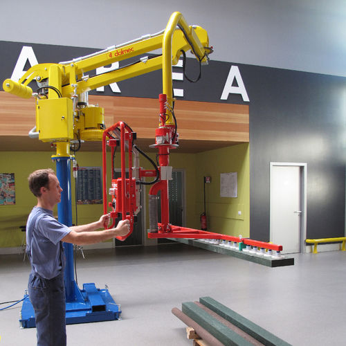 Manipulateur pneumatique - DALMEC - à ventouse / pour bois / pour matériau de construction
