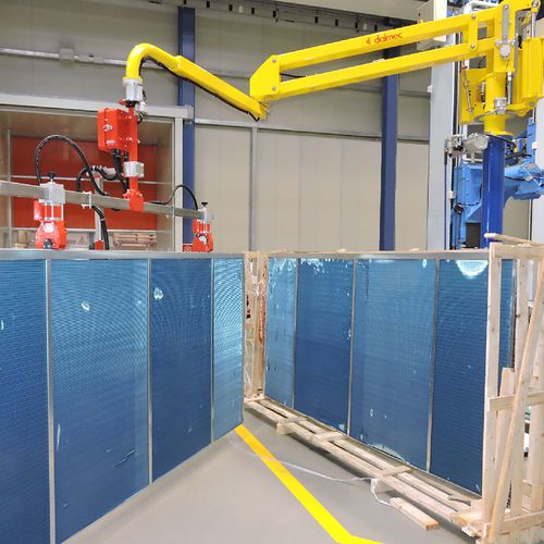Manipulateur pour le secteur électromécanique - DALMEC - pneumatique / avec prise / de manutention