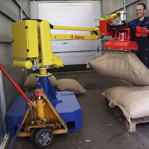Manipulateur de sacs - Micropartner - DALMEC - pneumatique / avec prise / pour produits alimentaires