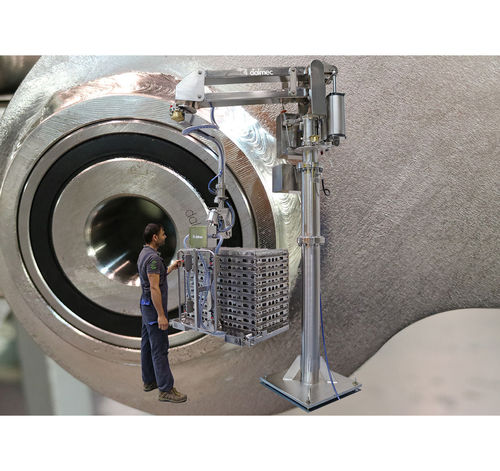 Manipulateur pneumatique - DALMEC - avec prise / pour produits alimentaires / de manutention
