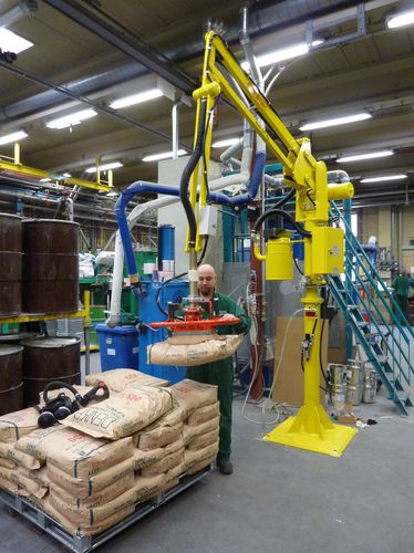 Manipulateur de sacs - DALMEC - pneumatique / avec ventouse / de manutention