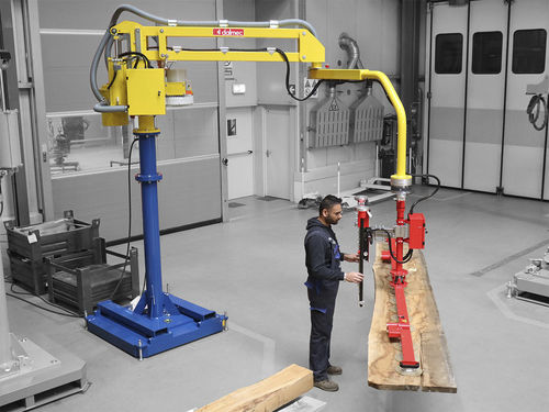 Manipulateur pour bois - DALMEC - pneumatique / électrique / avec ventouse