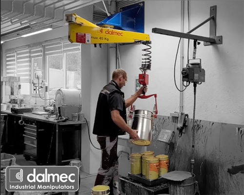 Manipulateur pour vider - DALMEC - électrique / avec crochet intégré / pour la préhension