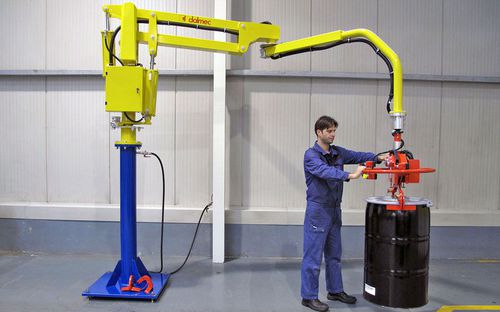 Manipulateur pneumatique - DALMEC - électrique / avec prise / pour produits alimentaires