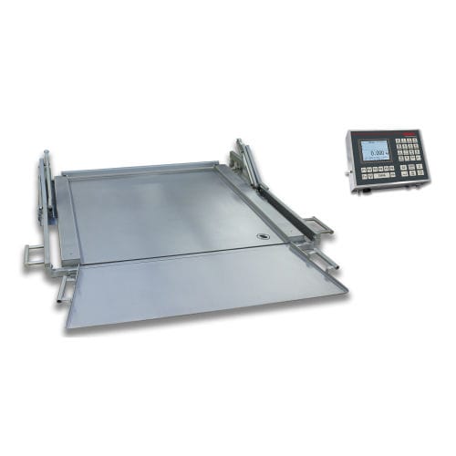 Balance au sol à profil bas - 2825 - Soehnle Industrial Solutions GmbH - à plate-forme abaissée / électromécanique / kilogrammes