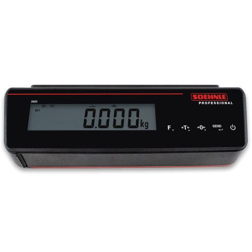 Terminal de pesage affichage LCD - 3800 - Soehnle Industrial Solutions GmbH - benchtop / avec batterie