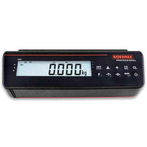 Terminal de pesage affichage LCD - 3820 - Soehnle Industrial Solutions GmbH - benchtop / IP67 / sans fil