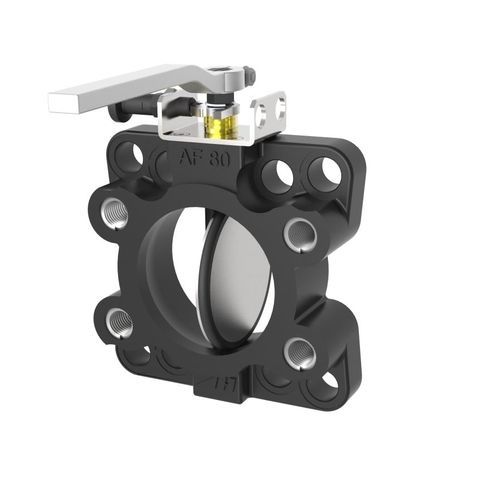 Vanne papillon - SDA series - ASA technology Produktions- und Vertriebs GmbH - à levier / hydraulique / pour bride
